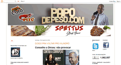 Desktop Screenshot of papodepeso.com